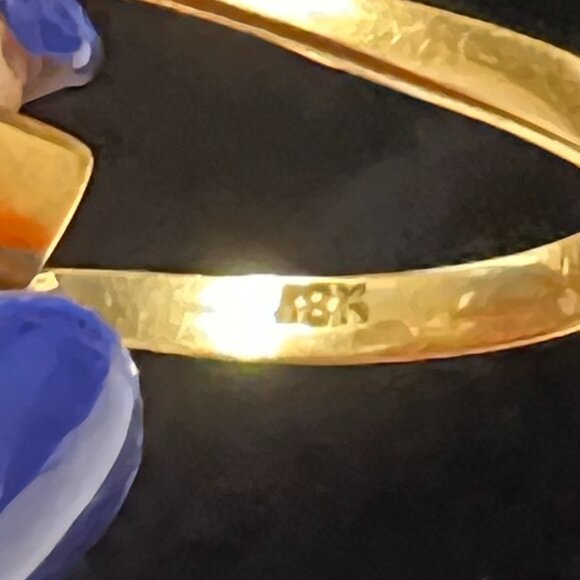 Pearl Ring 18 K Gold - Picture 2 of 7